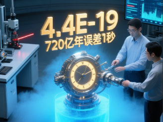 中科院突破液氮低温钙离子光钟技术 精度跃居全球第一